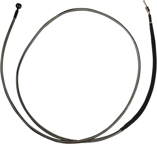 Magnum Braided Hydraulic Clutch Cable Black 82in. 35 Deg