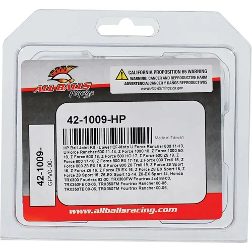 All Balls HP Upper or Lower Ball Joint Kit