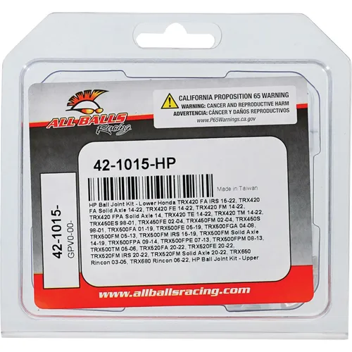 All Balls HP Upper or Lower Ball Joint Kit