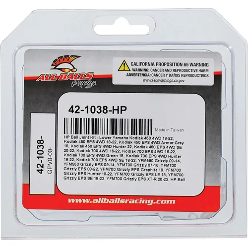 All Balls HP Upper or Lower Ball Joint Kit