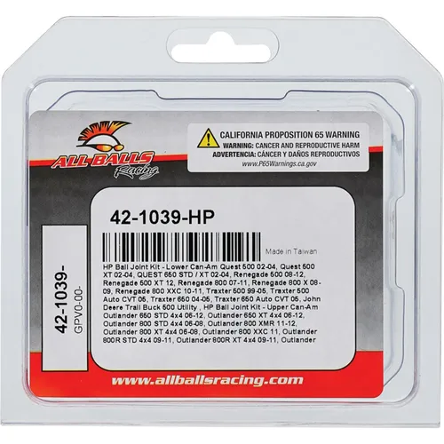 All Balls HP Upper or Lower Ball Joint Kit 6