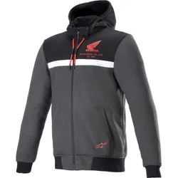 Alpinestars Adult Men Honda Chrome Street Hoodie XL Gray