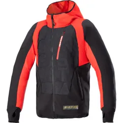 Alpinestars Adult Men MSE Hybrid Hooded Jacket 4XL Black Red