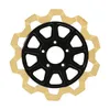 Lyndall Bow Tie Full Floating Front Brake Rotor 11.5in. Gold