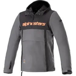 Alpinestars Adult Men Sherpa Jacket L Black Gray Red