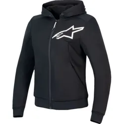 Alpinestars Adult Women Stella Chrome v2 Sport Hoodie L Black White