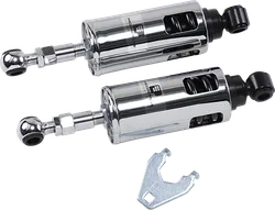 Progressive 422 Series Rear Shock Damper Chrome Adjustable Heavy Duty