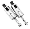 Progressive 422 Series Rear Shock Damper Chrome Adjustable Heavy Duty