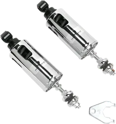 Progressive 422 Series Rear Shock Damper Chrome Adjustable