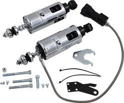 Progressive 422 Series Rear Shock Damper Chrome Adjustable Heavy Duty RAP