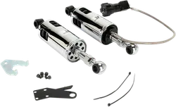 Progressive 422 Series Rear Shock Damper Chrome Adjustable RAP