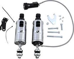 Progressive 422 Series Rear Shock Damper Chrome Adjustable RAP