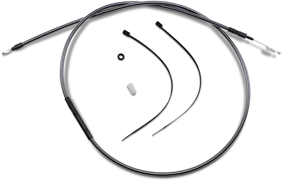 Magnum High-Efficiency Braided Clutch Cable Black Pearl 74.6875in.