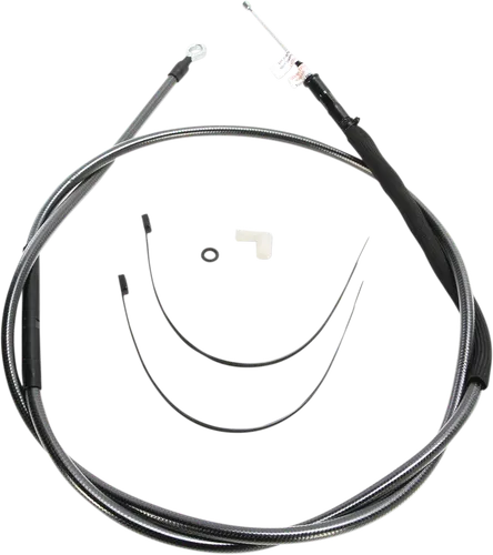 Magnum High-Efficiency Braided Clutch Cable Black Pearl 74.6875in.