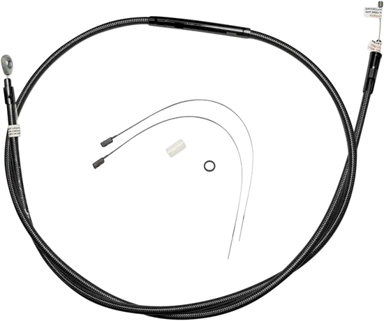 Magnum High-Efficiency Braided Clutch Cable Black Pearl 74.6875in.