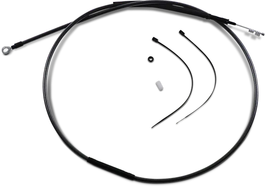 Magnum High-Efficiency Braided Clutch Cable Black Pearl 78.6875in.