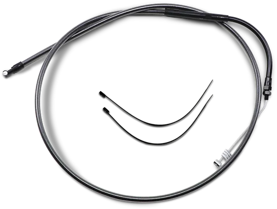 Magnum High-Efficiency Braided Clutch Cable Black Pearl STK 2in. Over