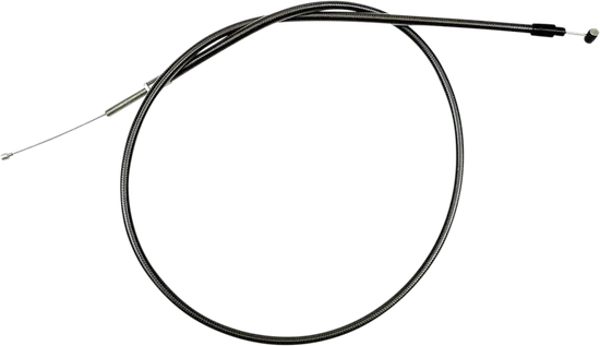 Magnum Braided Hydraulic Clutch Cable Line Black 2in. Over