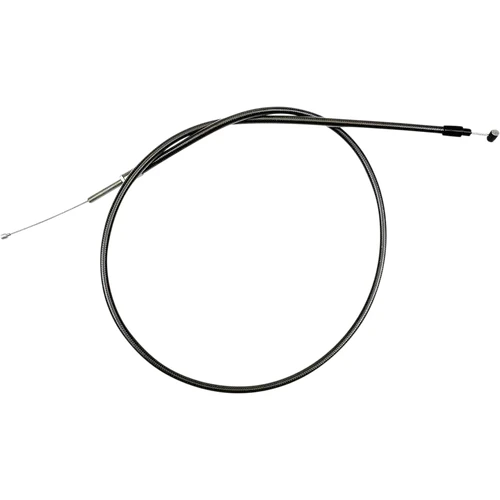 Magnum Braided Hydraulic Clutch Cable Line Black 4in. Over 2