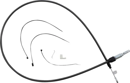 Magnum Quick Connect Braided Upper Clutch Cable Black Pearl 50in.