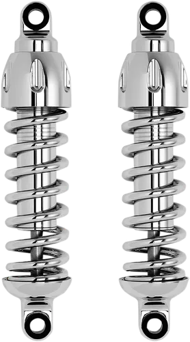 Progressive 430 Series Rear Shock Damper 11in Chrome Pair Heavy Duty