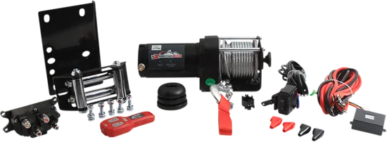 All Balls 4 Bolt Winch 3500lb Wire Rope