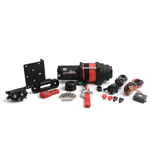 All Balls 4 Bolt Winch 3500lb Synthetic Rope