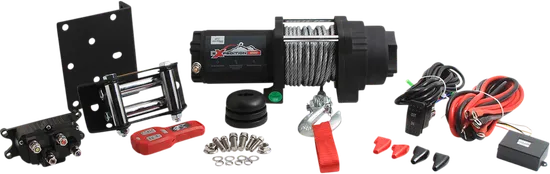 All Balls 4 Bolt Winch 4500lb Wire Rope