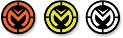 Moose Racing Mylar Icon Decal Sticker 2.5in 3pc