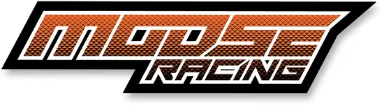 Moose Mylar Corporate Stacked Decal Sticker 6in 1