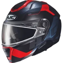 HJC Adult Unisex i91 Carst Modular Snow Helmet Modular Snow XS Black Red