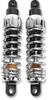 Progressive 444 Series Rear Shock Damper 12.5in Chrome Pair STD Heavy Duty