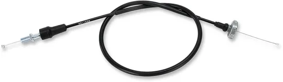 Moose Black Vinyl Throttle Push Pull Cable