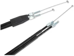 Moose  Black Vinyl Throttle Push Pull Cable