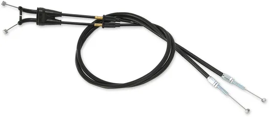 Moose Black Vinyl Throttle Push Pull Cable