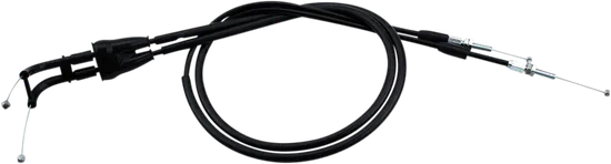 Moose Racing Black Vinyl Throttle Push Pull Cable