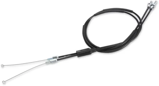 Moose Racing Black Vinyl Throttle Push Pull Cable