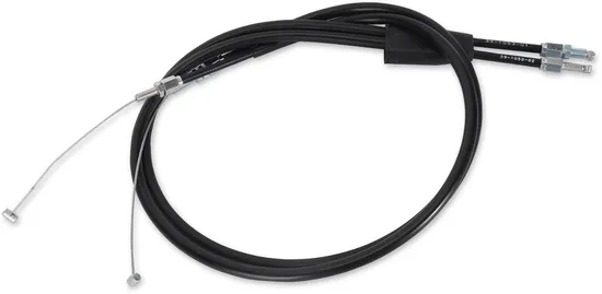 Moose Black Vinyl Throttle Push Pull Cable