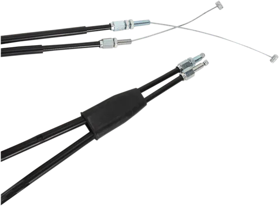 Moose Black Vinyl Throttle Push Pull Cable