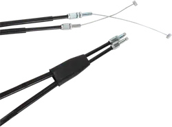 Moose Black Vinyl Throttle Push Pull Cable