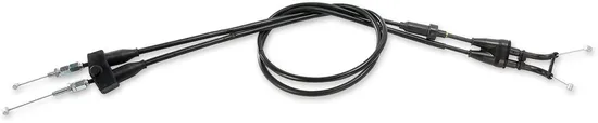 Moose Racing Black Vinyl Throttle Push Pull Cable 2