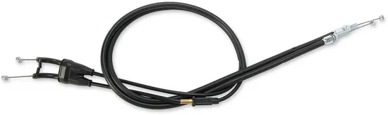 Moose Racing Black Vinyl Throttle Push Pull Cable