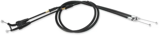 Moose Racing Black Vinyl Throttle Push Pull Cable
