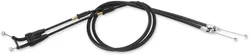 Moose Racing Black Vinyl Throttle Push Pull Cable