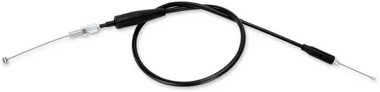 Moose Racing Black Vinyl Throttle Pull Cable