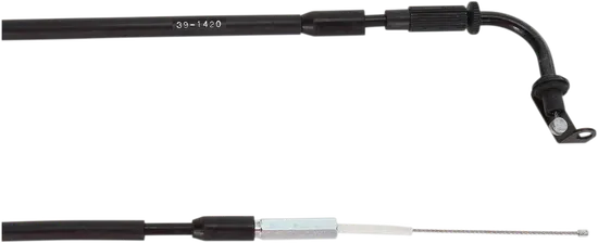 Moose Racing Black Vinyl Throttle Pull Cable