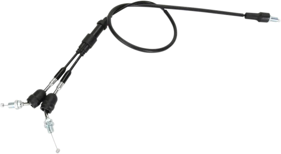 Moose Racing Black Vinyl Throttle Cable