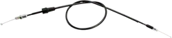 Moose Racing Black Vinyl Throttle Cable