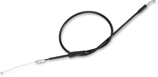Moose Racing Black Vinyl Throttle Pull Cable 1