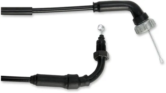 Moose Racing Black Vinyl Throttle Pull Cable